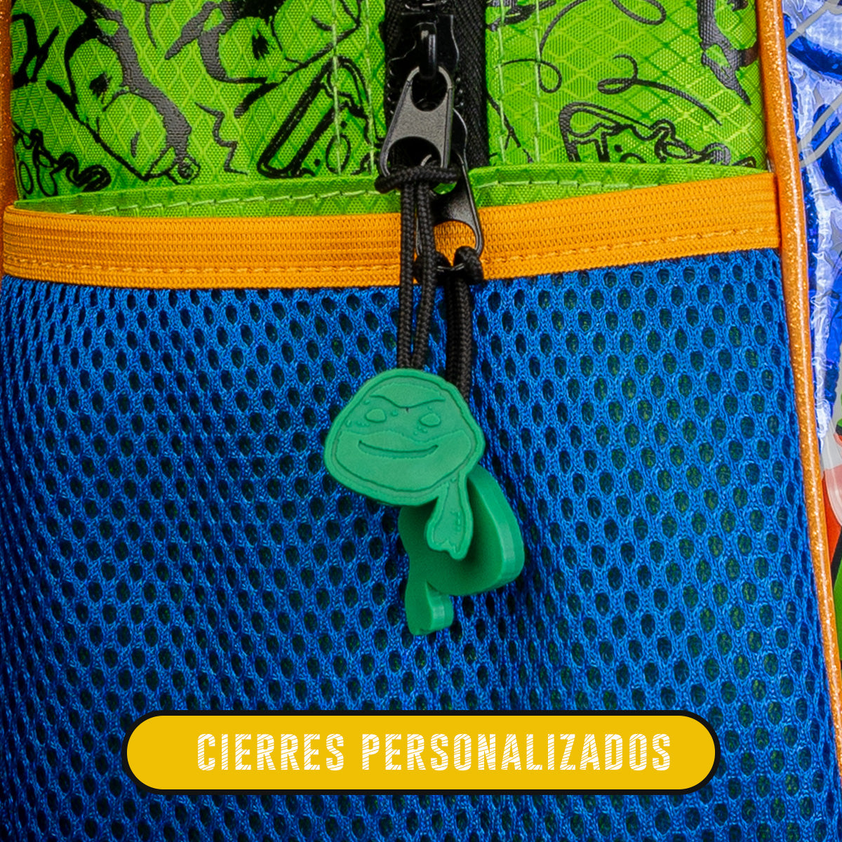 Mochila escolar Tortugas Ninja 011