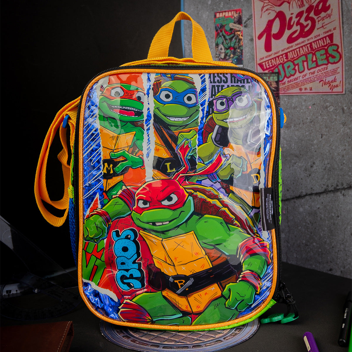 Lonchera escolar Tortugas Ninja 011