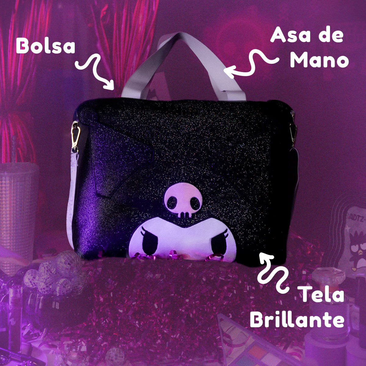 Tote Kuromi Hello Kitty Edicion Limitada